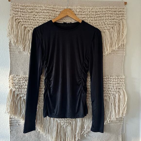 Tibi Jersey Crewneck Top - Picture 1 of 7